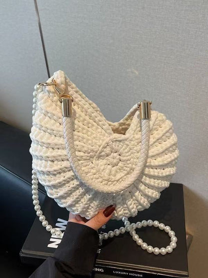 Handwoven Crossbody Bag with Adjustable Strap